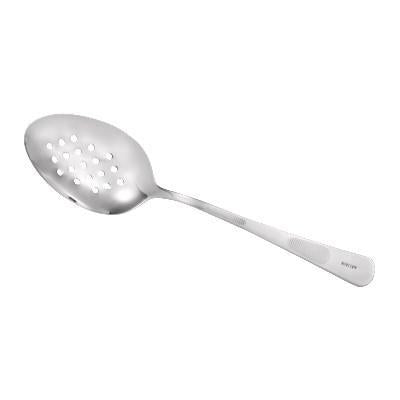 Mercer M35160 Plating Spoon, Perforated Bowl, 9", Silver