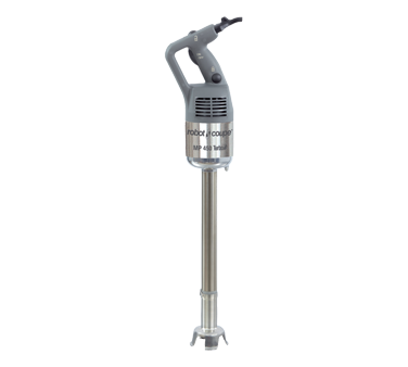 Batidora eléctrica comercial Robot Coupe MP450, eje de acero inoxidable de 18", capacidad de procesamiento de 100 litros, velocidad única de 12 000 RPM