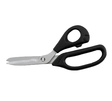 Mundial 5866 Take-A-Part Kitchen Shears, mundi-grip, black, NSF