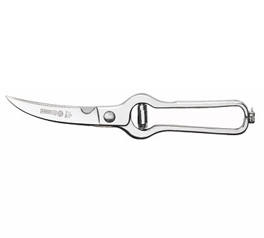 Mundial 715 Poultry Shears - 10", All Chrome Blades & Handles