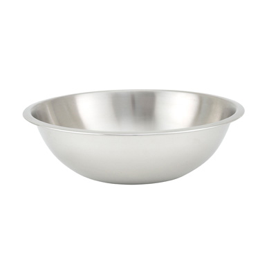 Winco MXHV-75 3/4 Qt. Heavyweight Stainless Steel Mixing Bowl