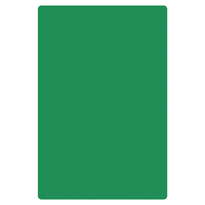 Thunder Group PLCB181205GR Cutting Board 12" x 18" x 1/2" Polyethylene, Green, NSF