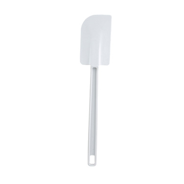 Winco PSC-14 Scraper, 14", flat blade, BPA free, plastic, white