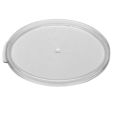 Cambro RFSCWC2135 Camwear Cover, for 2 & 4 qt. round storage container, clear, polycarbonate, NSF