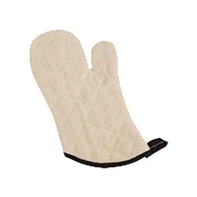 San Jamar 813TMSB Oven Mitt With Steam Barrier, 13", Natural