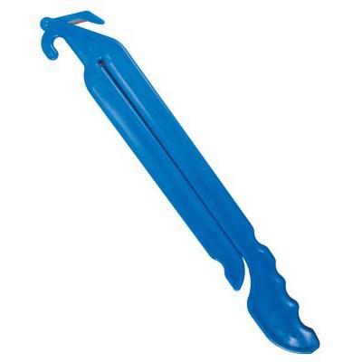 San Jamar BB100PK Bag Boa Cutter & Squeegee, 7-1/2" Long Squeegee, Blue, NSF
