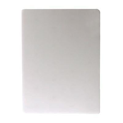 San Jamar CB12181WH Cutting Board, 12" X 18" X 1", White, NSF