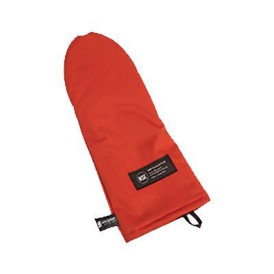 San Jamar CTP13 Cool Touch Oven Mitt, 13" Length, Red, NSF