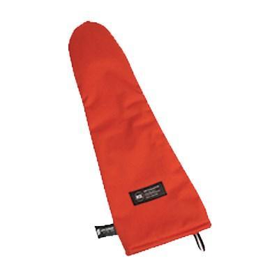 San Jamar CTP17 Cool Touch Oven Mitt, 17" Length, Red, NSF