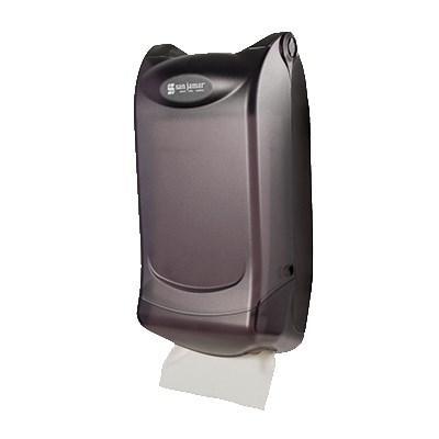 San Jamar H5003PTBK Venue Napkin Dispenser, Wall Mount, Translucent Black Pearl