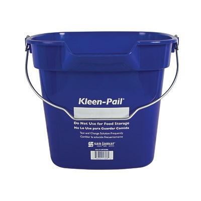 San Jamar KP320BL Kleen-Pail, 10 Qt., Meets HACCP Guidelines, Blue