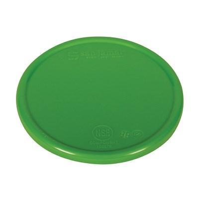 San Jamar SCDG11PLTGN Scale Platform, Color Coded, 5-1/2" Dia., Round, Polypropylene, Green