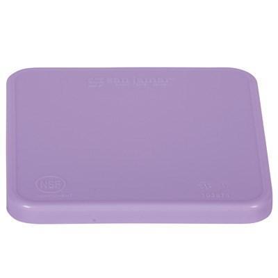 San Jamar SCDGLPPLTPR Scale Platform, Color Coded, 5-3/4" X 5-3/4", Square, Purple