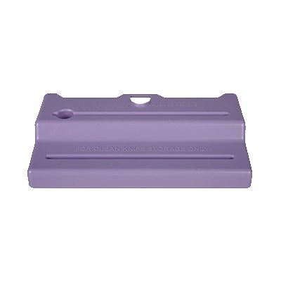 San Jamar STK1006PRL Saf-T-Knife Lid, 8" X 4" X 1-7/8", Allergen-Free Purple