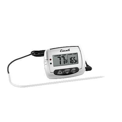 San Jamar THDGP Escali 7" Digital Thermometer With 32° To 392°F Temperature Range