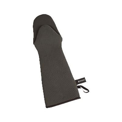 San Jamar UPM15BK Textured Neoprene Ultigrips Oven Mitt With Webguard, 15" Length, Black