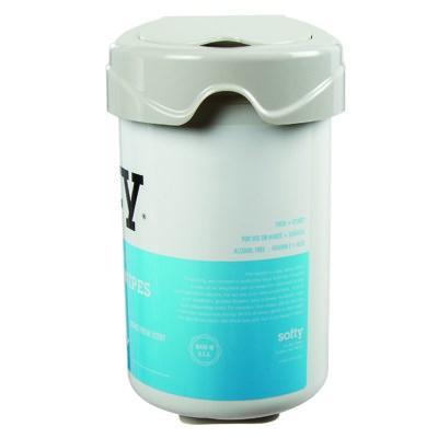 San Jamar WD1010TP Kleen Keeper Wet Wipe Dispenser, Wall Mount, Taupe