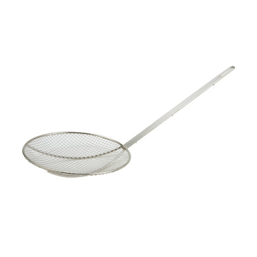 Winco SC-9R Skimmer, 9" dia., round, 13" handle, nickel plated wire