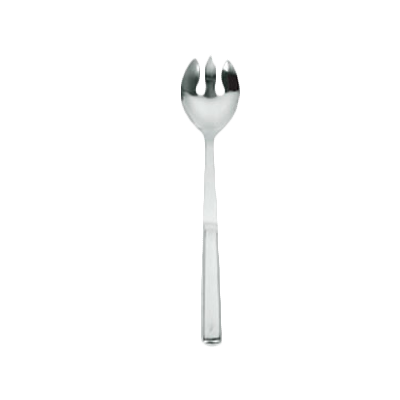 Thunder Group SLBF003 Serving Spoon Notched, Stainless Steel, Mirror-Finish