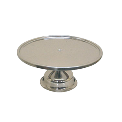 Thunder Group SLCS001 Cake Stand, 13-1/4" dia., stainless steel, mirror finish