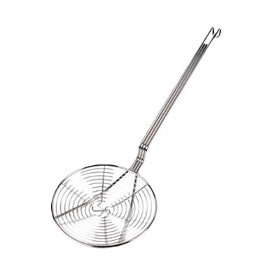 Thunder Group SLSKS007 Skimmer 7"D, 20" OAL Round Spiral Wire, Nickel-Plated