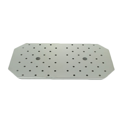 Thunder Group SLTHFB010 10-1/2" x 8-1/4" Stainless Steel Perforated False Bottom