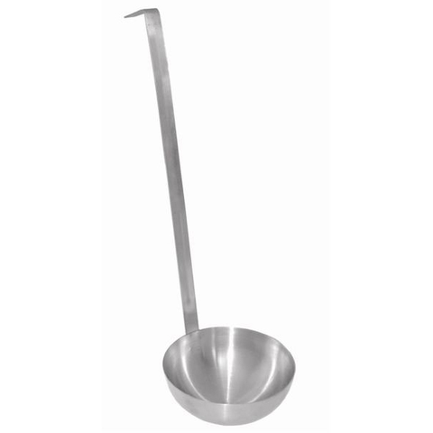 Thunder Group SLTL005 4 oz Stainless Steel Ladle w/ Hooked Handle