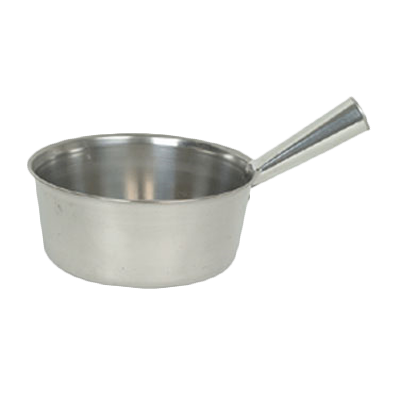 Thunder Group SLWL001 Water Ladle, 2 quart capacity, 8-1/4" dia., flat base, welded handle, rust-free, stainless steel, mirror-finish