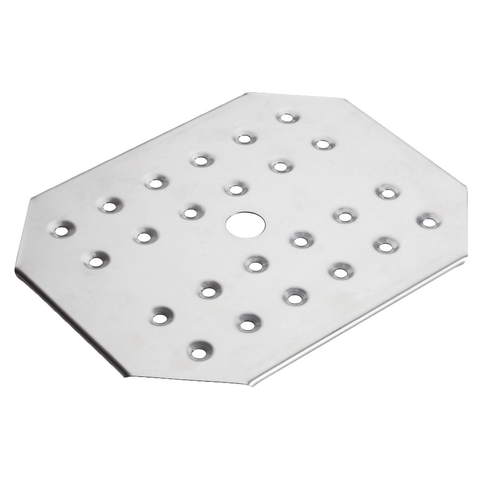 Winco SPFB-2 False Bottom, 1/2 size, rust-resistant, 18/8 stainless steel