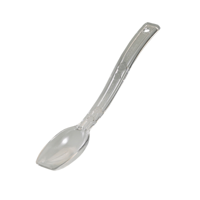 Cambro SPO8CW110 Salad Spoon, 1/2 oz., 8, solid, hanging hole, polycarbonate, black, NSF