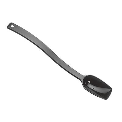 Cambro SPOP10CW148 Salad Spoon, 3/4 oz., 10, perforated, hanging hole, polycarbonate, white, NSF