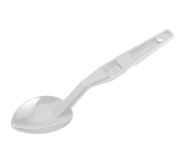 Cambro SPOP11CW133 Deli Spoon, 11, perforated, notched back, hanging hole, polycarbonate, beige, NSF