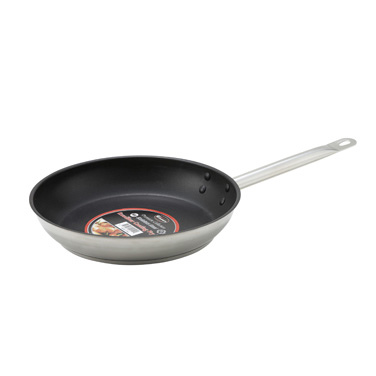 Winco SSFP-9NS Premium Induction Fry Pan - Non-Stick, 9-1/2 Dia.