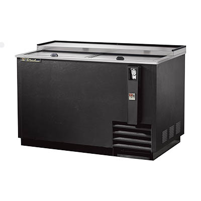 Bottle Cooler, Flat Top, Stainless Steel Countertop, (24cs) Capacity
