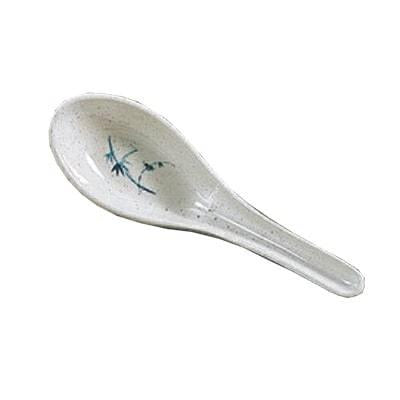 Thunder Group 7003BB Won Ton Soup Spoon, 3/4 Oz, 5-5/8" X 1-5/8", BPA Free, NSF