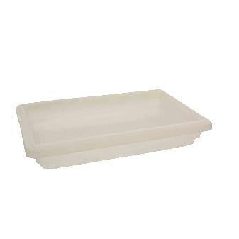 Thunder Group PLFB121803PP 12" X 18" X 3-1/2", 1.75 Gal Food Storage Box, White