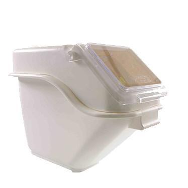 Thunder Group PLIB005S 5 Gallon/80 Cup Shelf Ingredient Bin, 11-3/8" X 23-3/8" X 17", White