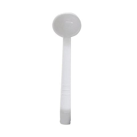 Thunder Group PLOP010WH 10-1/2" One-Piece Ladle , Polycarbonate, 1 Oz, White, NSF