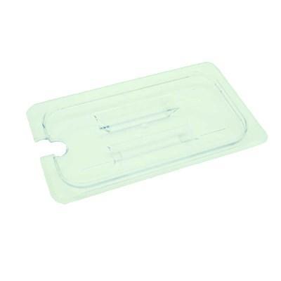 Thunder Group PLPA7160CS Sixth Size Slotted Cover For Polycarbonate Food Pan
