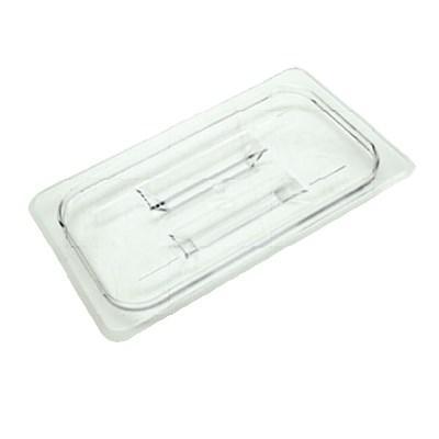 Thunder Group PLPA7160C Sixth Size Solid Cover For Polycarbonate Food Pan