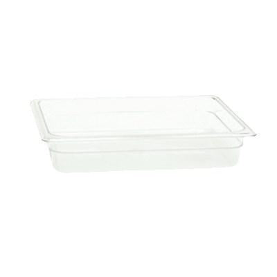 Thunder Group PLPA8122 Half Size 2-1/2" Deep Polycarbonate Food Pan