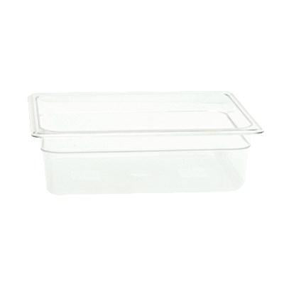 Thunder Group PLPA8124 Half Size 4" Deep Polycarbonate Food Pan