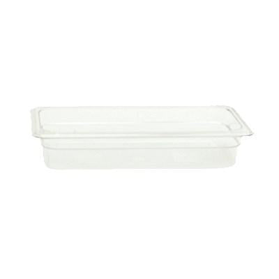 Thunder Group PLPA8132 Third Size 2-1/2" Deep Polycarbonate Food Pan