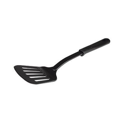 Thunder PLPP001BK 12" Nylon Slotted Heat Resistant Turner, Black