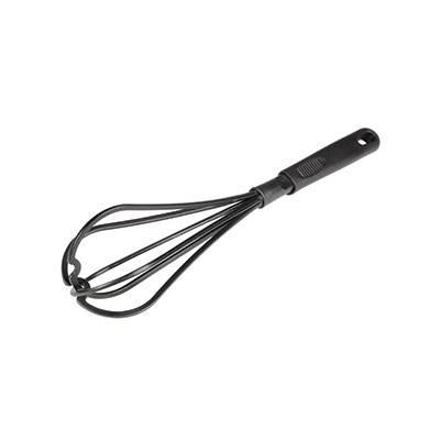 Thunder Group PLPP012BK 12-1/8" Nylon Heat Resistant Whip, Black