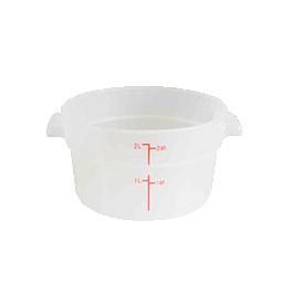 Thunder Group PLRFT302TL 2 Qt Round Food Storage Container, Translucent