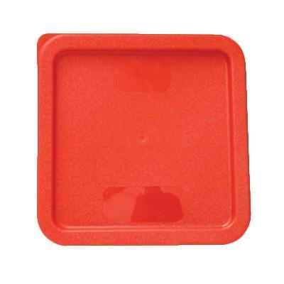 Thunder Group PLSFT0608C Plastic Square Lid For 6 Qt & 8 Qt, Red