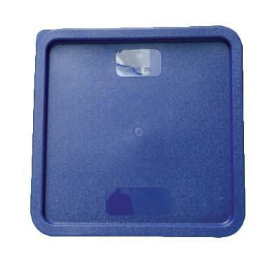 Thunder Group PLSFT121822C Plastic Square Lid For 12 Qt, 18 Qt & 22 Qt, Blue