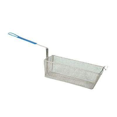 Thunder Group SLFB005 Rectagular Fry Basket, Blue Handle