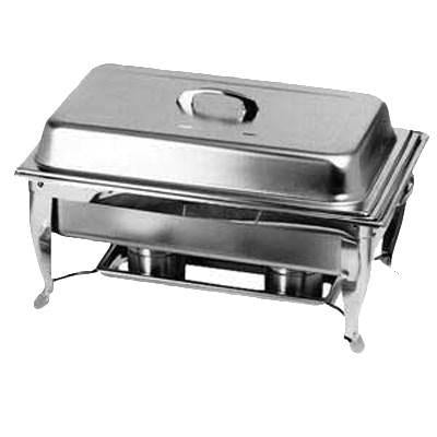 Thunder Group SLRCF005 8 Qt Chafer, Foldable Frame (2 Clip Holder Included)